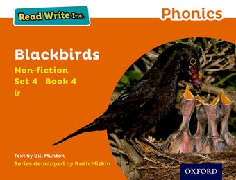 Read Write Inc Phonics: Orange Set 4 Non-fiction 4 Blackbirds book cover