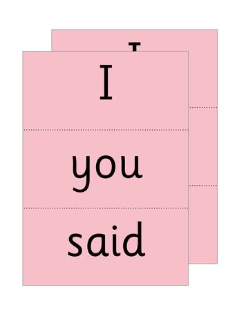 Read Write Inc Phonics: Red Word Cards book cover