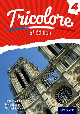 Tricolore 5e Student Book 4 book cover