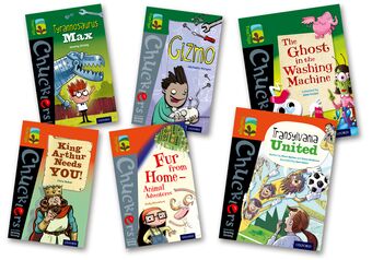 TreeTops Chucklers Level 12/13 Mixed Pack of 6 book cover