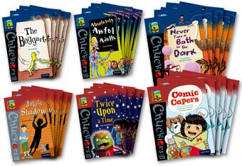 TreeTops Chucklers Oxford Levels 14-15 Pack of 36 book cover
