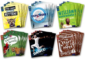 TreeTops InFact Oxford Level 14/15 Class Pack of 36 book cover