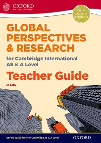 Global Perspectives for Cambridge International AS & A Level Teacher Guide book cover