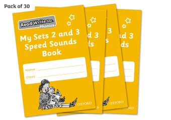 Read Write Inc Phonics: My Sets 2 and 3 Speed Sounds Book Pack of 30 book cover