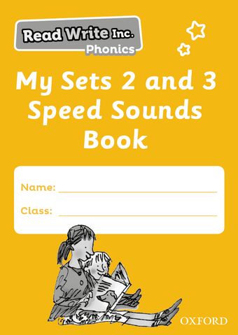 Read Write Inc Phonics: My Sets 2 and 3 Speed Sounds Book Pack of 5 book cover