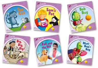 Oxford Reading Tree Songbirds Phonics Level 1+ Mixed Pack of 6 book cover