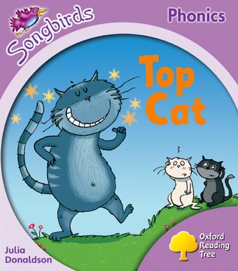 Oxford Reading Tree Songbirds Phonics: Level 1+: Top Cat book cover