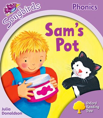 Oxford Reading Tree Songbirds Phonics: Level 1+ Sam's Pot book cover