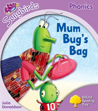 Oxford Reading Tree More Songbirds Phonics: Level 1+ Mum Bug's Bag book cover