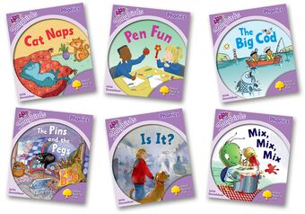 Oxford Reading Tree Songbirds Phonics More Level 1+ Pack of 6 book cover