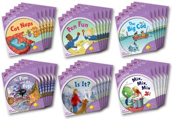 Oxford Reading Tree Songbirds Phonics More Level 1+ Class Pack of 36 book cover