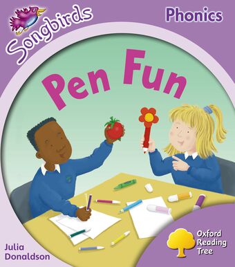 Oxford Reading Tree: Songbirds Phonics Level 1+ Pen Fun book cover