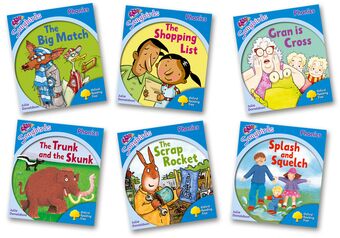 Oxford Reading Tree Songbirds Phonics Level 3 Mixed Pack of 6 book cover