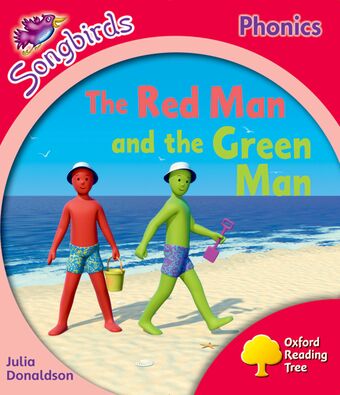 Oxford Reading Tree Songbirds Phonics More Level 4 The Red Man and the Green Man book cover