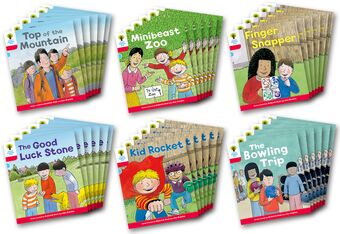 ORT Biff, Chip and Kipper Stories Decode and Develop More A Level 4 Pack of 36 book cover