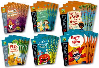 TreeTops Chucklers Oxford Level 8-9 Pack of 36 book cover