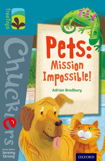 TreeTops Chucklers Level 9 Pets Mission Impossible! book cover