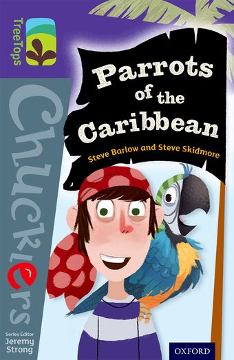 TreeTops Chucklers Level 11 Parrots of the Caribbean book cover