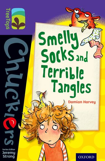 ORT TreeTops Chucklers Level 11 Smelly Socks and Terrible Tangles book cover