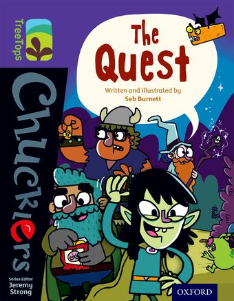 TreeTops Chucklers Level 11 The Quest book cover