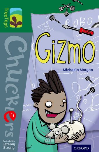 TreeTops Chucklers Level 12 Gizmo book cover