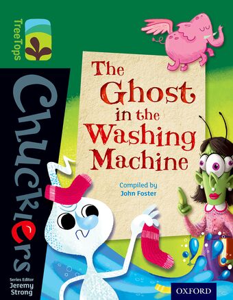 Oxford Reading Tree TreeTops Chucklers Level 12 The Ghost in the Washing Machine book cover