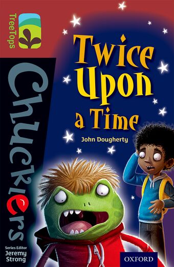 TreeTops Chucklers Level 15 Twice Upon a Time book cover