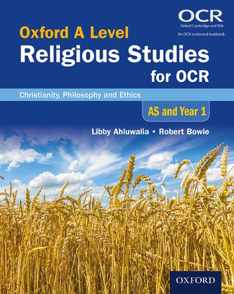 Oxford A Level Religious Studies for OCR: AS and Year 1 Student Book book cover