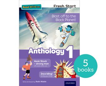 Read Write Inc Fresh Start Anthologies Volume 1 Pack of 5 book cover