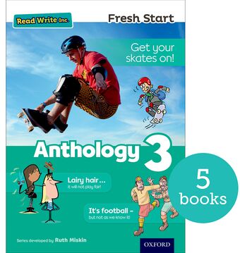 Read Write Inc Fresh Start Anthologies Volume 3 Pack of 5 book cover