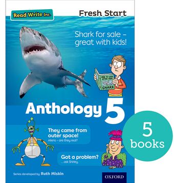 Read Write Inc Fresh Start Anthologies Volume 5 Pack of 5 book cover