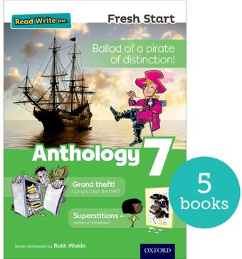 Read Write Inc Fresh Start Anthologies Volume 7 Pack of 5 book cover