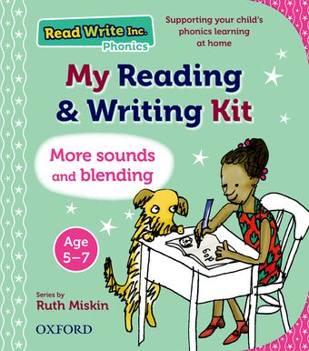 Read Write Inc: My Reading and Writing Kit More sounds and blending book cover