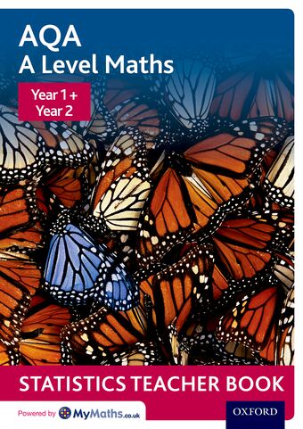 AQA A Level Maths Year 1 + Year 2 Statistics Teacher Book book cover