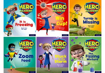 Hero Academy: Oxford Level 3 Letters and Sounds Phase 3 book cover