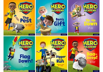 Hero Academy: Oxford Level 4 Letters and Sounds Phase 4 book cover