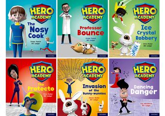 Hero Academy: Oxford Level 6 Letters and Sounds Phase 5 book cover