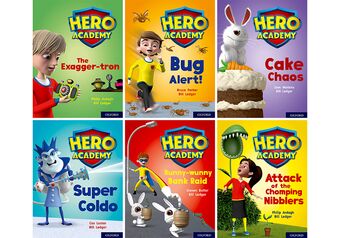 Hero Academy: Oxford Level 7 Letters and Sounds Phase 6 book cover