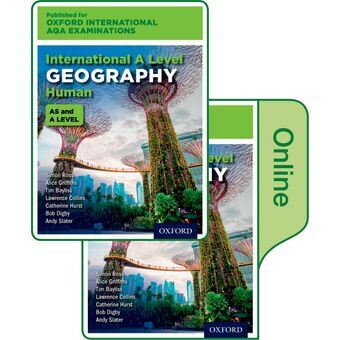 International A Level Human Geography for Oxford International AQA Examinations book cover