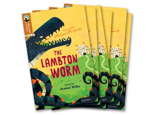 TreeTops Greatest Stories Oxford Level 8 The Lambton Worm Pack 6 book cover