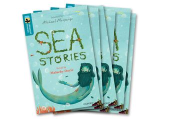 TreeTops Greatest Stories Oxford Level 9 Sea Stories Pack 6 book cover