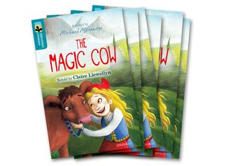 TreeTops Greatest Stories Oxford Level 9 The Magic Cow Pack 6 book cover