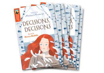 TreeTops Greatest Stories Oxford Level 13 Decisions Decisions Pack 6 book cover