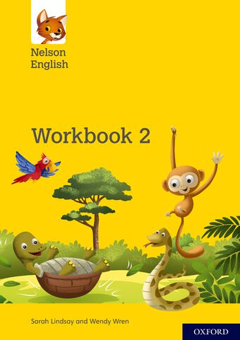 Nelson English Workbook 2 book cover