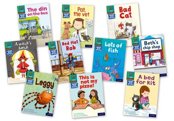 Read Write Inc. Phonics Book Bag Books: Green Set 1 Storybooks Mixed Pack of 10 book cover