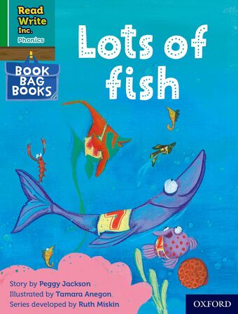 RWI PHONICS: BBB GREEN 6 Lots of fish book cover