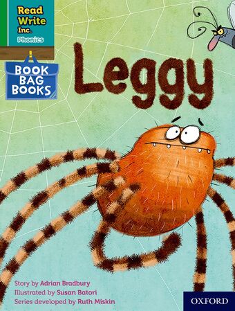 RWI PHONICS: BBB GREEN 8 Leggy book cover