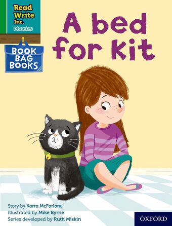 RWI PHONICS: BBB GREEN 10 A bed for Kit book cover