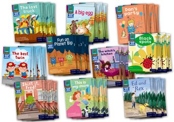 Read Write Inc. Phonics Book Bag Books: Purple Set 2 Storybooks Pack of 100 book cover