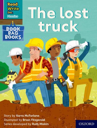 RWI PHONICS: BBB PURPLE 1 The lost truck book cover
